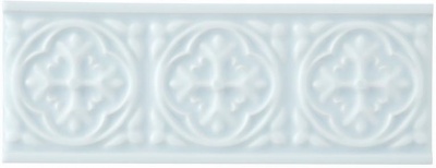 Бордюр Relieve Palm Beach Ice Blue 7,5x19,8