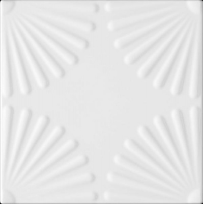 41zero42 4101034 Superclassica SCW Bloom Bianco 12.5x12.5