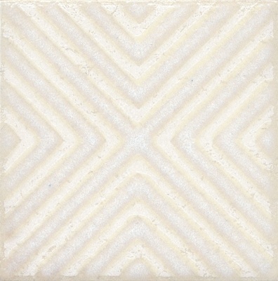Плитка STG/B403/1266 Амальфи орнамент белый 9.9*9.9