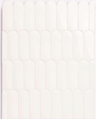 Плитка Natucer Fan White 7.2x19.5