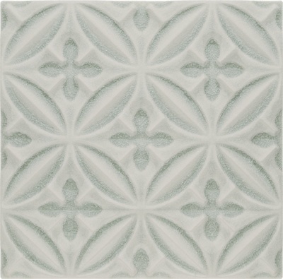 Плитка OCEAN Relieve Caspian Surf Gray 15x15