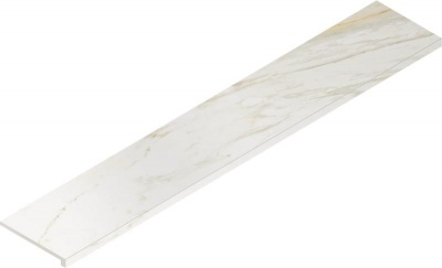 Italon 620070002614 Stellaris Carrara Ivory Scalino Front 33x160