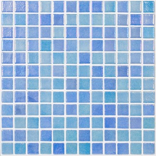 Мозаика Shell Mix Blue 551/552 (на сетке) С0002470