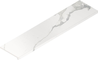 Italon 620070002598 Stellaris Statuario White Scalino Angulo Dx 33x120