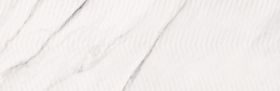 Плитка Meissen O-CCH-WTA052 Carrara Chic рельеф белый 29х89