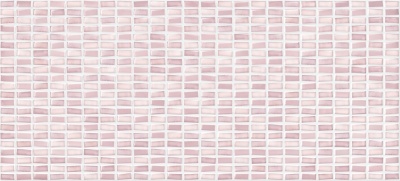 Плитка Cersanit PDG073D Pudra мозаика рельеф розовый 20x44