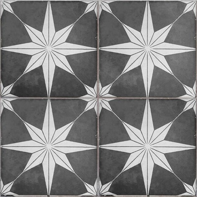 Керамогранит ETILI Seramik SCINTILLA Night Black Pre-cut 45x45