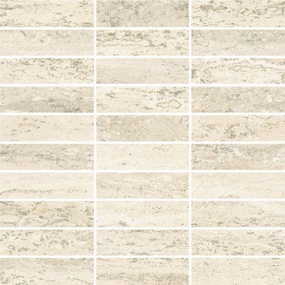 Мозаика ITALGRANITI I CEMENTI Muretto Bianco Vein Cut 9mm TR01MB9 30x30