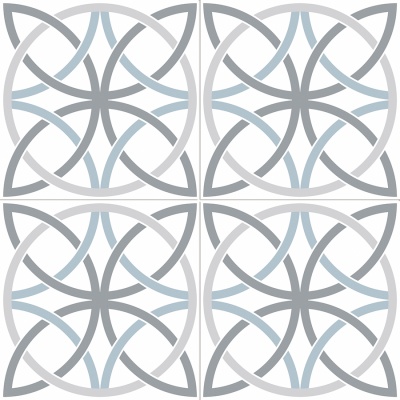 Плитка CHIC Bosham White 44,5x44,5 DG_CH_B_WH_DP