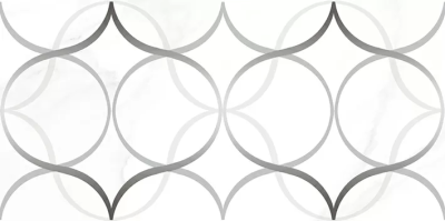 Плитка Laparet Crystal Resonanse Декор белый 30х60x0,9