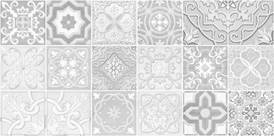 Плитка Laparet Concrete Module Декор серый 30х60x0,9