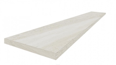 Coliseumgres 620070002574 Contea White Scalino Angolare Sx 33x60