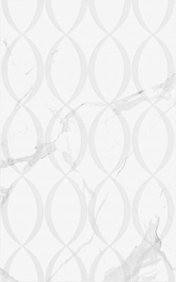 Плитка Creto Scales белый 25х40