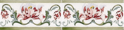 Плитка MODERNISTA Cenefa Benidoleig PB Verde C/C B 7,5x15