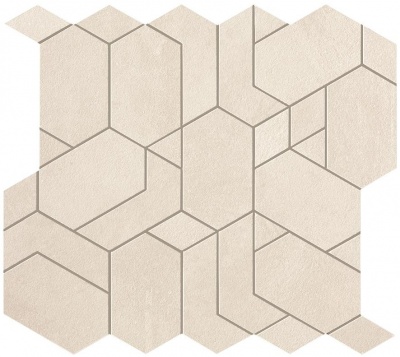 Мозаика Atlas Concorde Italy A0P8 Boost Pro Ivory Mosaico Shapes 31x33,5