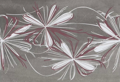 Декор Azori 20,1x50,5 SONNET GREY FLOWER  587902001