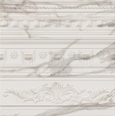 Плитка Italon 600080000268 CHARME EVO CALACATTA INSERTO ARTY 25х75 (микс 3 шт)