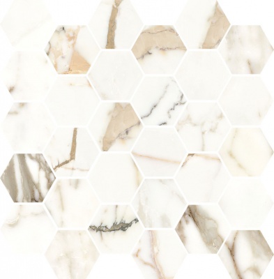 Плитка Luce Oro Esagona T 30 Mix 33x33