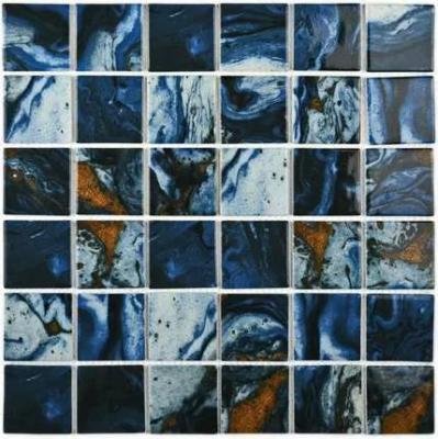 Плитка декоративная стеклянная Amuletto Art 300*300 48*48*4.5