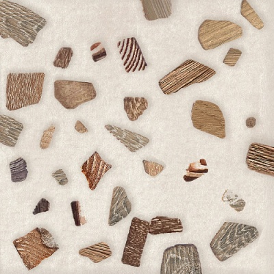 Плитка Azori 15,0x15,0 TERRAZZO WOOD 00-00002402