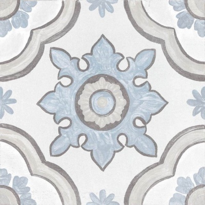 Керамогранит ADOBE Basma Decor White Mate 20x20