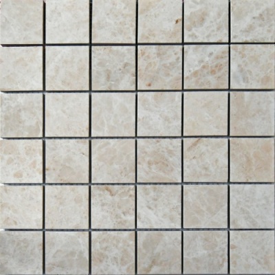 Mosaico Emperador Beige Polished 5x5 30x30