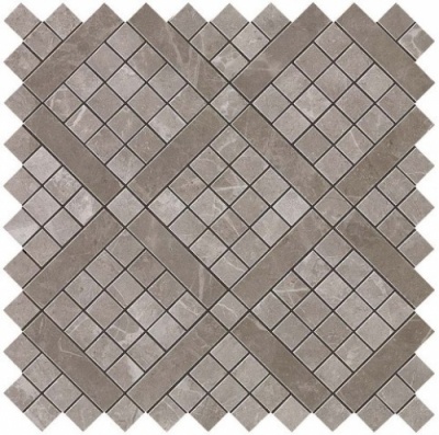 Мозаика Atlas Concorde Italy 9MVD Marvel Grey Fleury Diagonal Mosaic 30.5x30.5