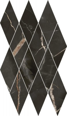 Italon 620110000208 Stellaris Absolut Black Mosaico Diamond 28x48