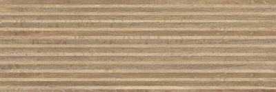 Керамическая плитка  MEISSEN Japandi 750х250 коричневый рельеф 16488 (A16488)