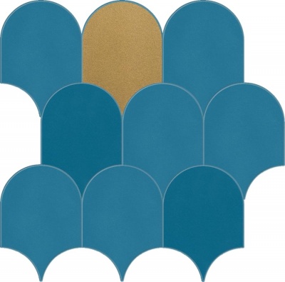 Мозаика 600110000943 Coliseumgres Lifestyle Blue Mosaic Loop 31x32