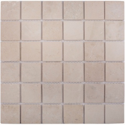 Мозаика 48X48 Crema Marfil Matt (JMST073) 305X305X8, натур. мрамор С0003824