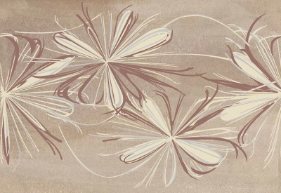 Декор Azori 20,1x50,5 SONNET BEIGE FLOWER 587892001