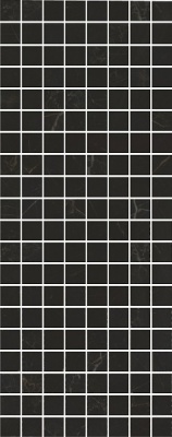 Плитка MM7204 Алькала черный мозаичный 50x20