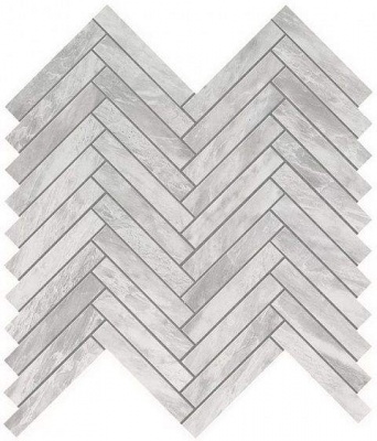 Плитка Atlas Concorde Italy 9SHB Marvel Bardiglio Grey Herringbone Wall 30,5x30
