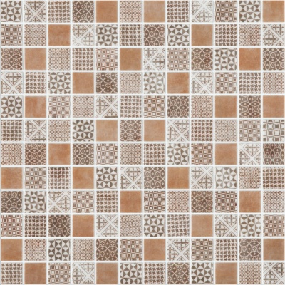 Мозаика Мозаика Born Brown 31.5x31.5 (на сетке)