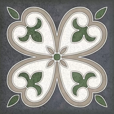 Плитка SMALTO DECOR 4  BLU 15*15