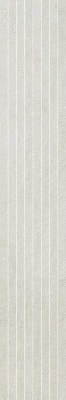 Керамогранит ITALGRANITI I CEMENTI Listello Tratto White 6mm FL01LT 20x120