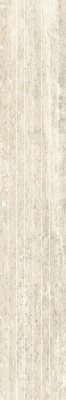 Керамогранит ITALGRANITI I TRAVERTINI Listello Tratto Bianco Vein Cut 6mm TR01LT 20x120