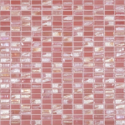 Мозаика Bijou Soft Red (на сетке) 31,7x31,7