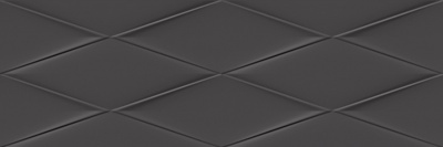 Плитка Cersanit VGU232 Vegas рельеф черный 25x75